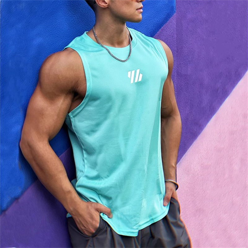 Summer Clothing Men 2025 - 2025 ใหม่ล่าสุดฤดูร้อน GYM เสื้อกั๊กคุณภาพสูงตาข่ายเสื้อแขนกุดเสื้อยืดชายเสื้อวิ่งออกกําลังกายกีฬาเสื้อกั๊กผู้ชายเสื้อผ้า