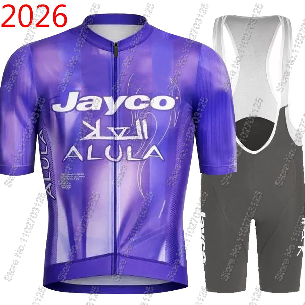 Summer Clothing Sale Men - ชุดปั่นจักรยาน Jayco Alula 2026 ทีมเซ็ต ฤดูร้อน