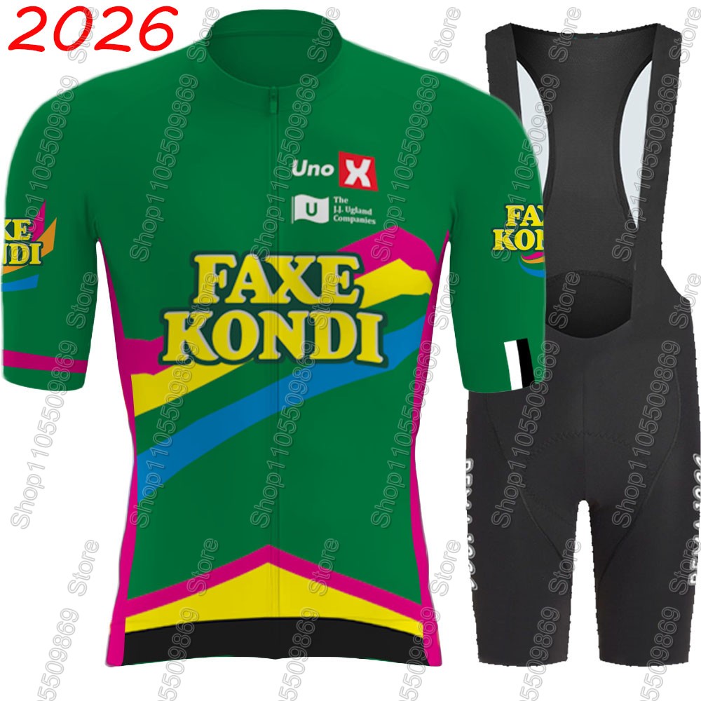 Summer Clothing Sale Men - ชุดเสื้อปั่นจักรยาน UNO X 2026 Pro Team