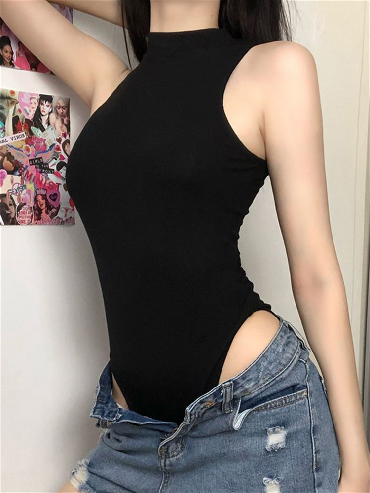 Harajuku Solid Jumpsuit ผู้หญิ - Summer Clothing Vintage บทวิจารณ์และราคา