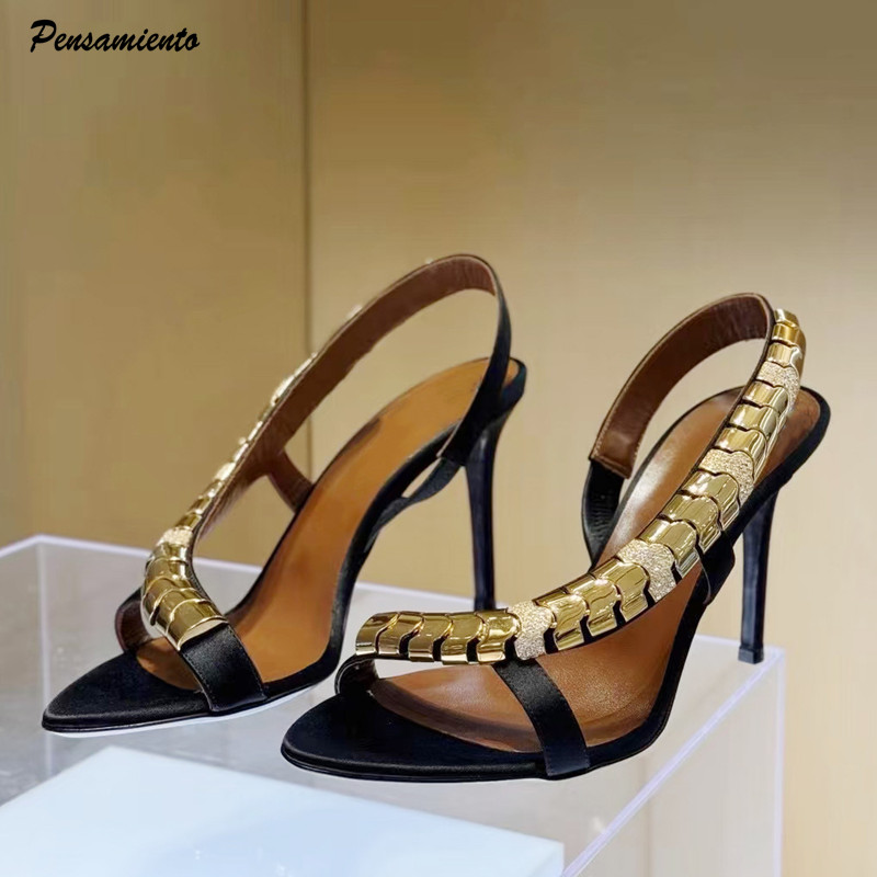 รองเท้าส้นสูงประดับเพชรหรูหรา  - Summer Clothing Sale Women บทวิจารณ์และราคา