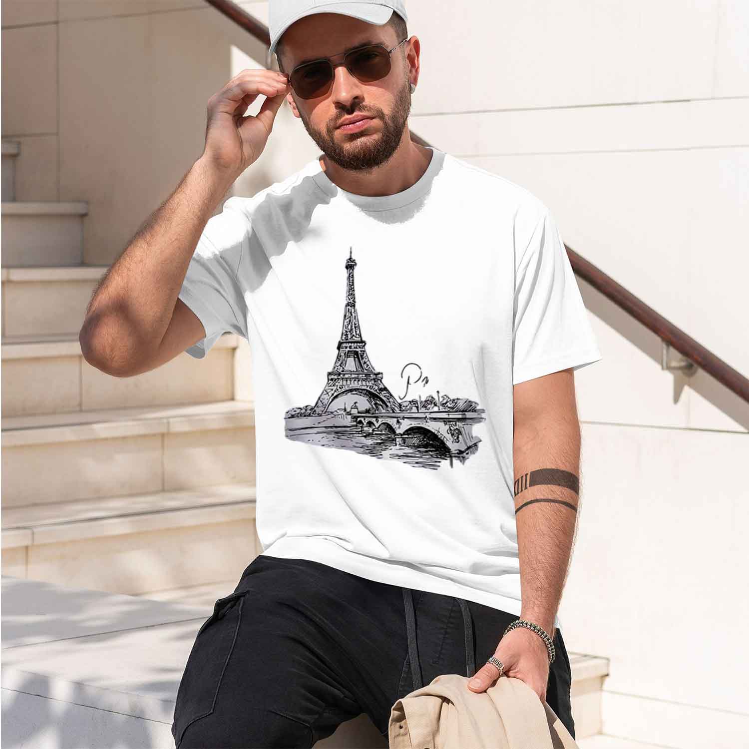 เสื้อยืดผู้หญิงลายพารีสสไตล์ 9 - Summer Clothing In Paris บทวิจารณ์และราคา