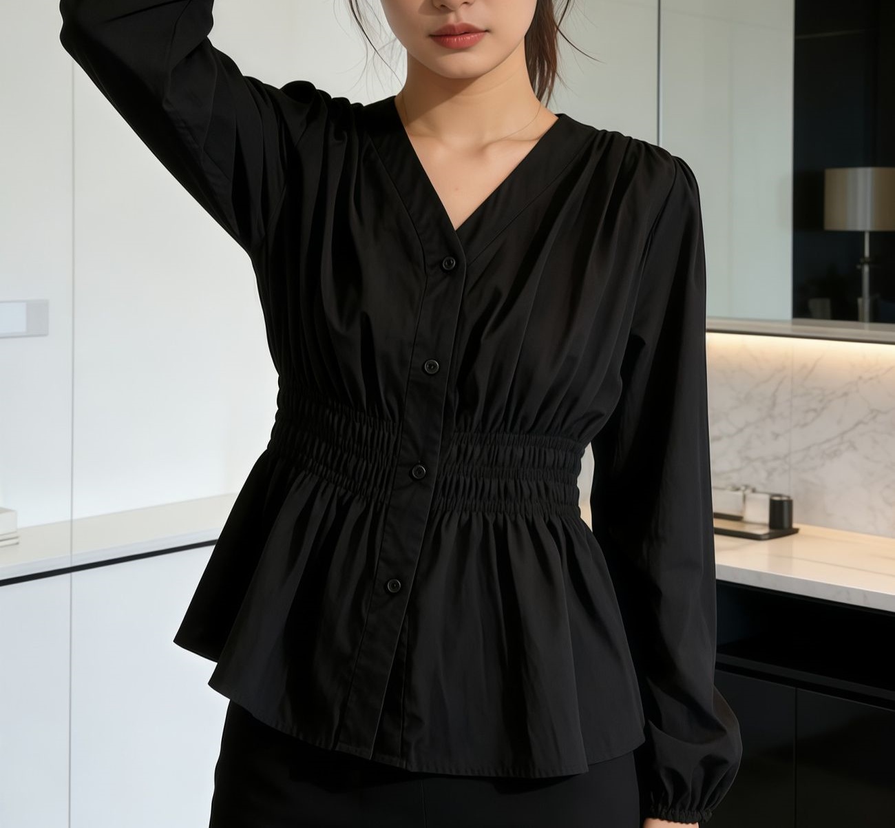 เสื้อเชิ้ตและเสื้อเบลาส์สำหรับ - Summer Clothing In French บทวิจารณ์และราคา