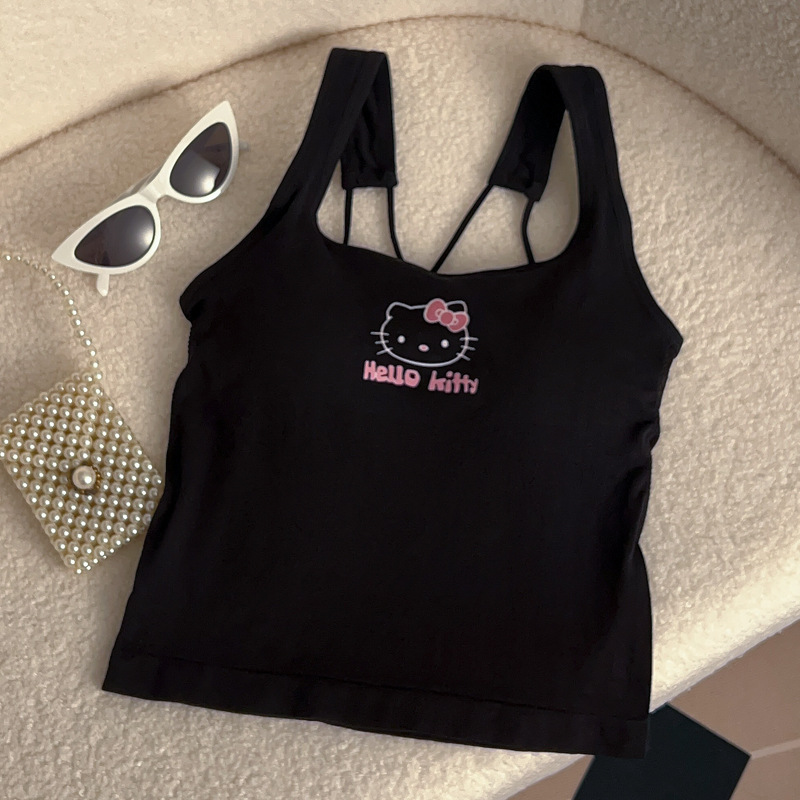 อะนิเมะเฮลโล คิตตี้แฟชั่นเสื้อ - Summer Clothing For Girls บทวิจารณ์และราคา