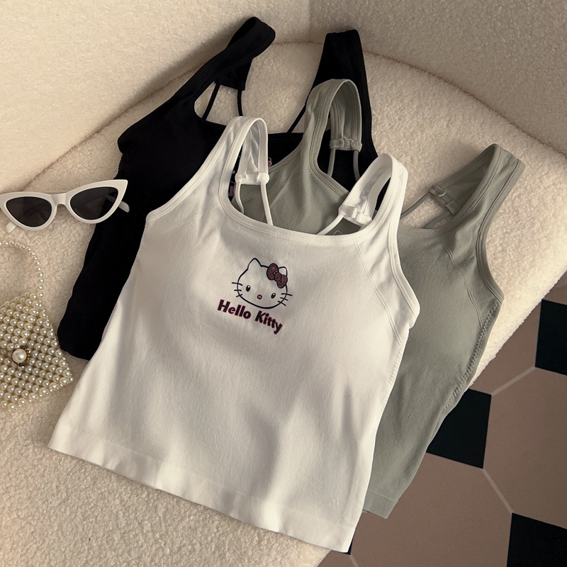 อะนิเมะเฮลโล คิตตี้แฟชั่นเสื้อ - Summer Clothing For Girls บทวิจารณ์และราคา