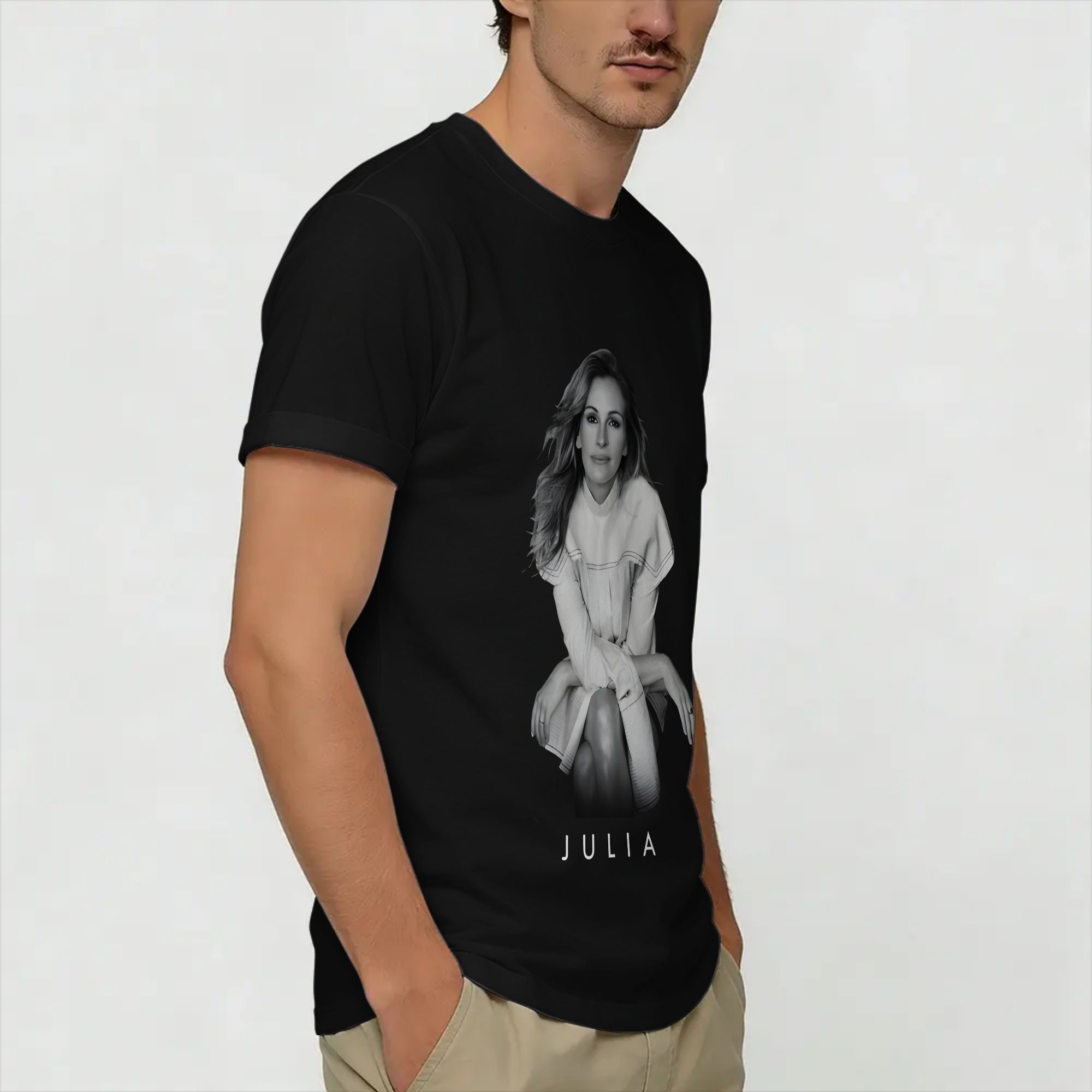 จูเลีย โรเบิร์ตส์เสื้อยืดผ้าฝ้ - Summer Roberts Clothing บทวิจารณ์และราคา