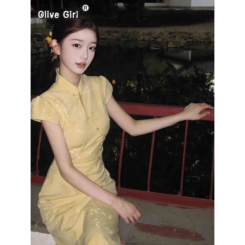 ชุดกี่เพ้าแบบปรับปรุงใหม่ ปี 2 - Summer Clothing Young Women บทวิจารณ์และราคา