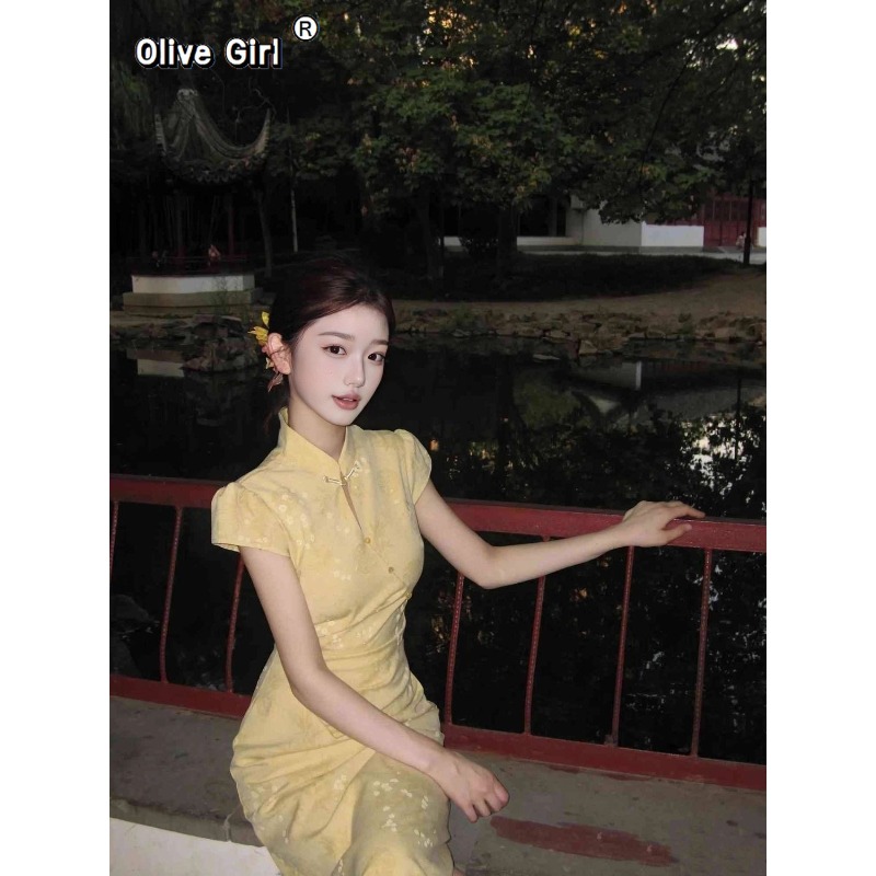 ชุดกี่เพ้าแบบปรับปรุงใหม่ ปี 2 - Summer Clothing Young Women บทวิจารณ์และราคา