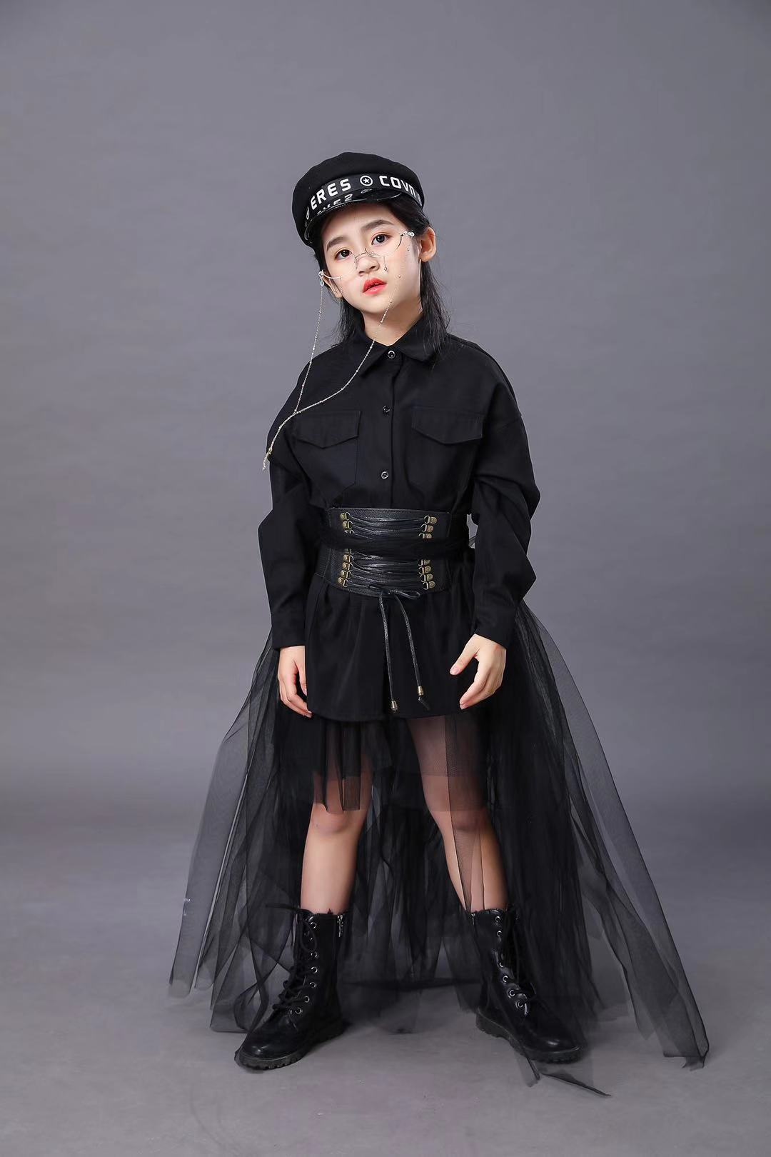ชุดสูทสีดําสําหรับเด็กผู้หญิงร - Summer Clothing For Girls บทวิจารณ์และราคา