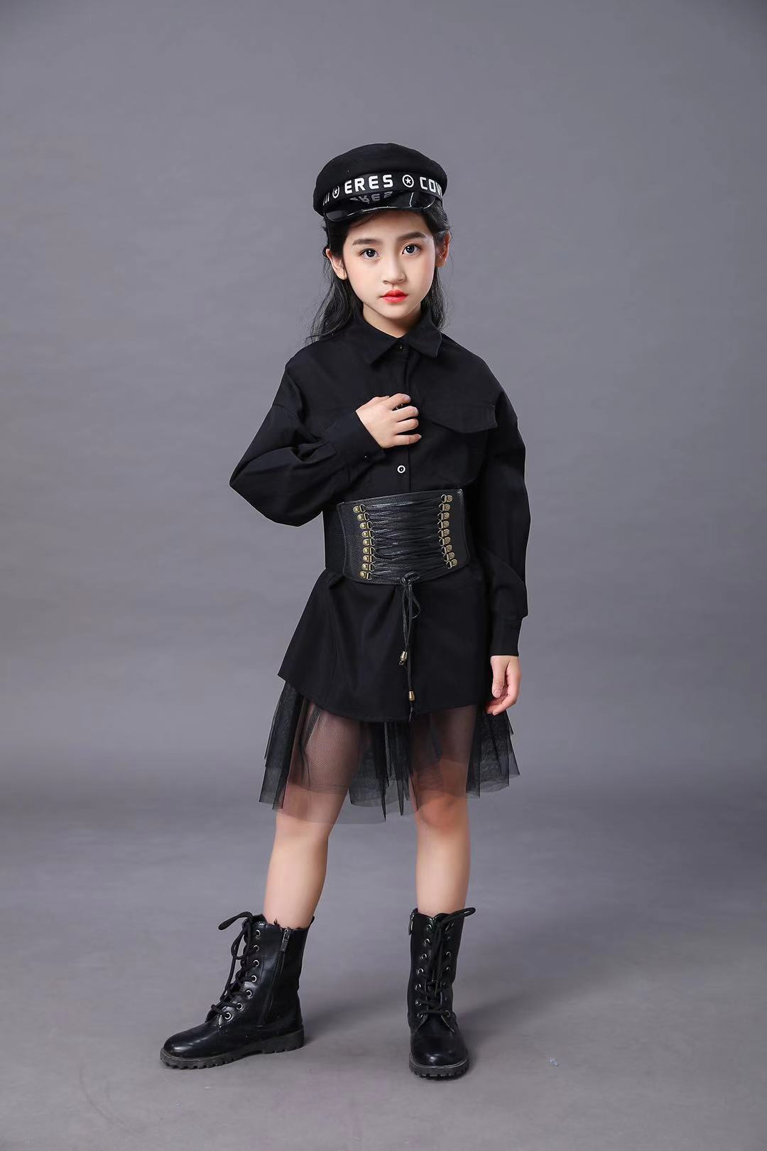 ชุดสูทสีดําสําหรับเด็กผู้หญิงร - Summer Clothing For Girls บทวิจารณ์และราคา
