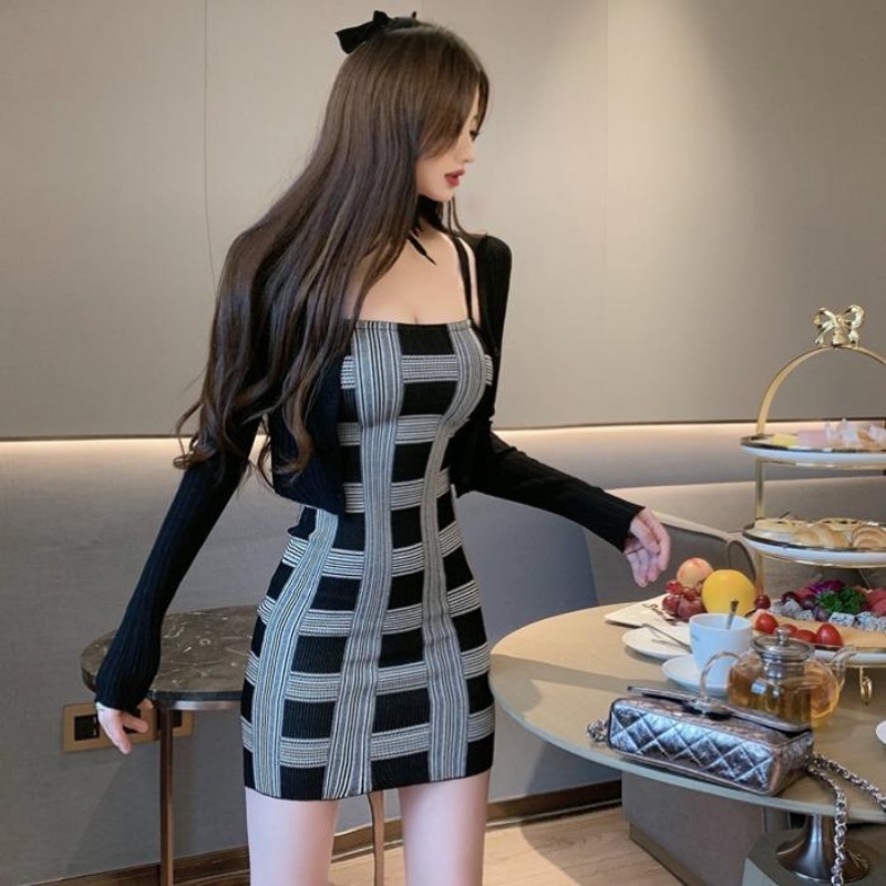 ชุดเสื้อผ้าแนววินเทจถักลายแขนย - Summer Clothing Vintage บทวิจารณ์และราคา