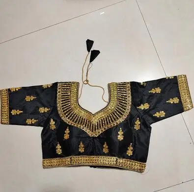 แบบดั้งเดิมอินเดีย Sari Top ผู - Summer Clothing India บทวิจารณ์และราคา