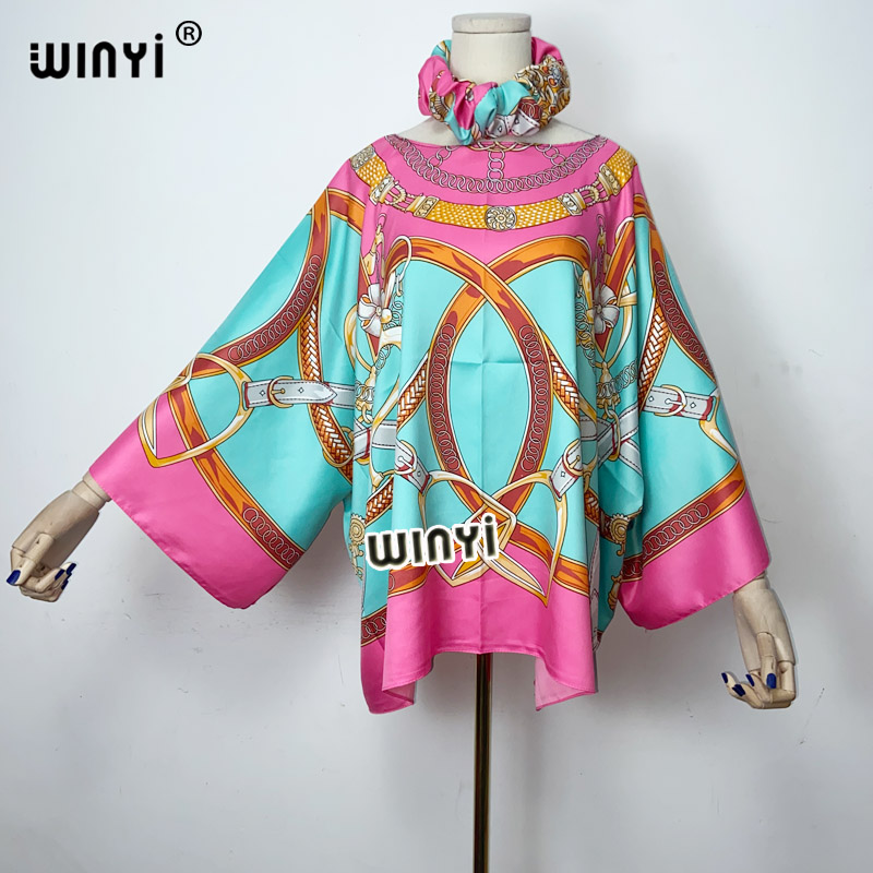 WINYI 2021 Elegant พิมพ์ฤดูร้อ - Summer Clothing Young Women บทวิจารณ์และราคา