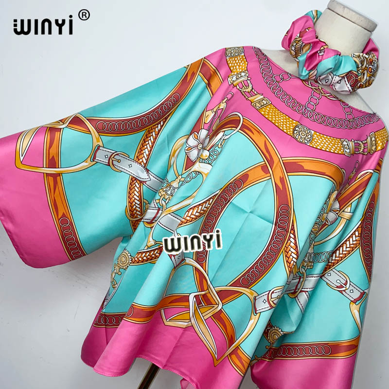 WINYI 2021 Elegant พิมพ์ฤดูร้อ - Summer Clothing Young Women บทวิจารณ์และราคา