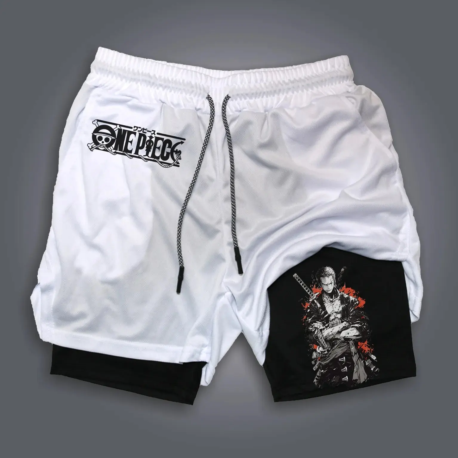 กางเกงขาสั้นออกกำลังกายลายวันพ - Summer Clothing Men 2025 บทวิจารณ์และราคา