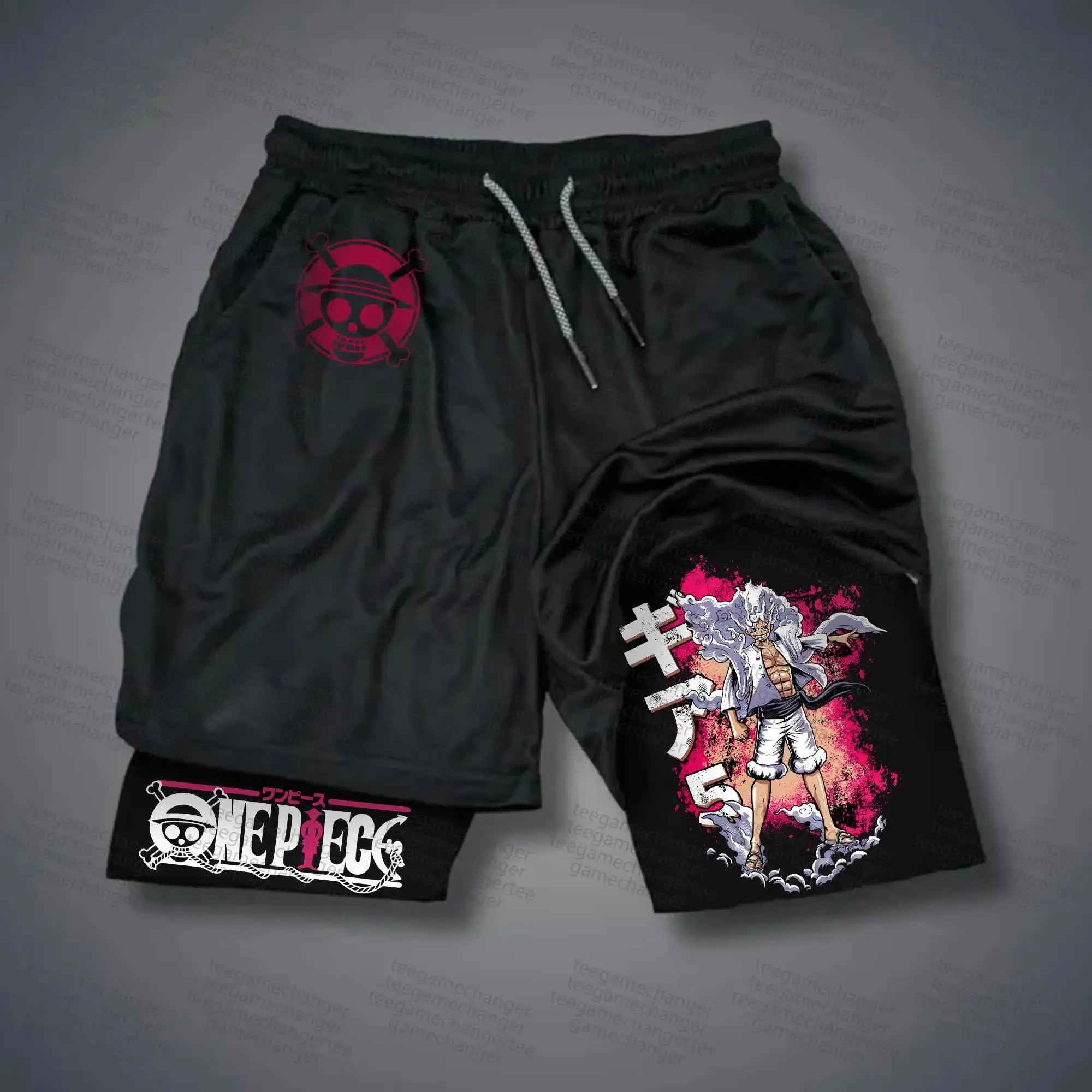 กางเกงขาสั้นออกกำลังกายลายวันพ - Summer Clothing Men 2025 บทวิจารณ์และราคา