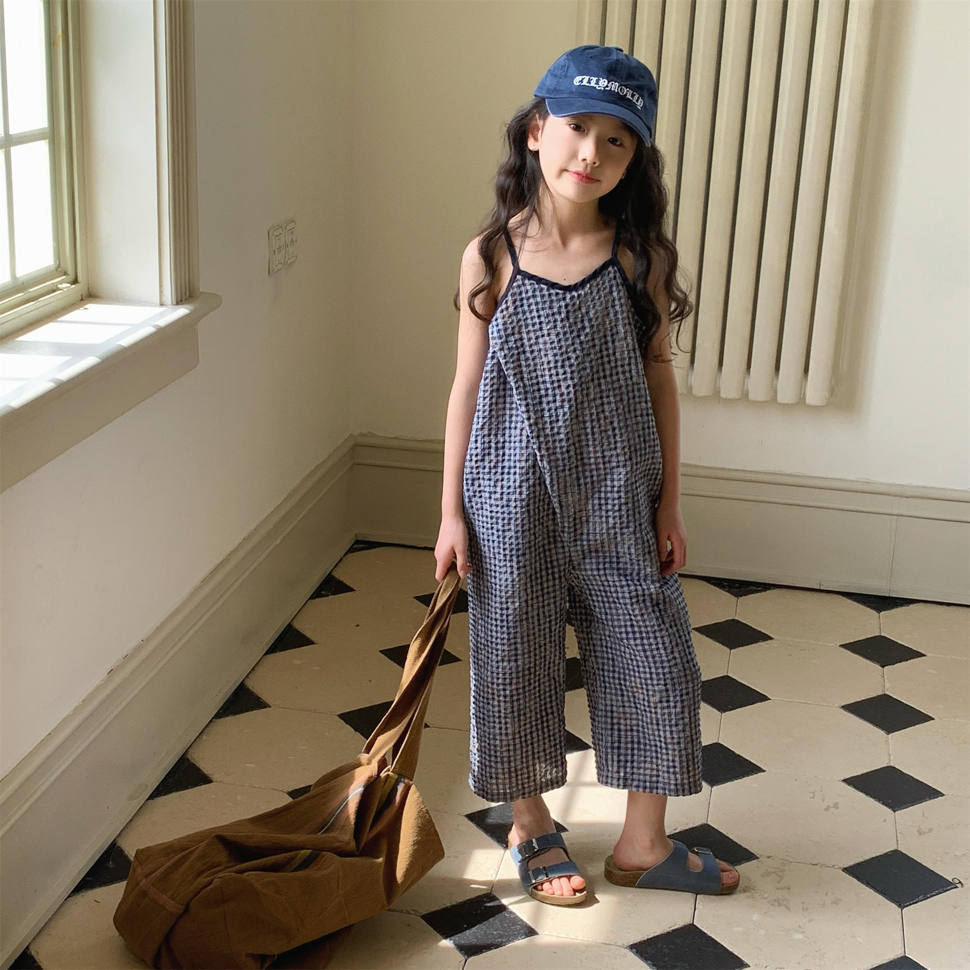 ชุดเอี๊ยมเด็กผู้หญิงผ้าฝ้ายแบบ - Summer 2026 Kids Clothing บทวิจารณ์และราคา