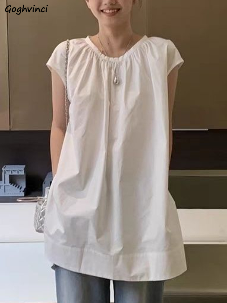 เสื้อเบลาส์แขนกุดผู้หญิงวินเทจ - Summer Clothing In French บทวิจารณ์และราคา