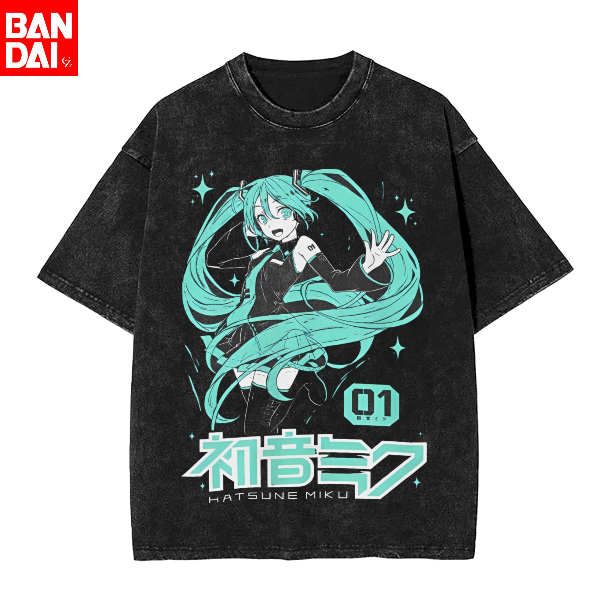 เสื้อยืดลายกราฟิก Hatsune Miku - Japanese Summer Clothing Men บทวิจารณ์และราคา