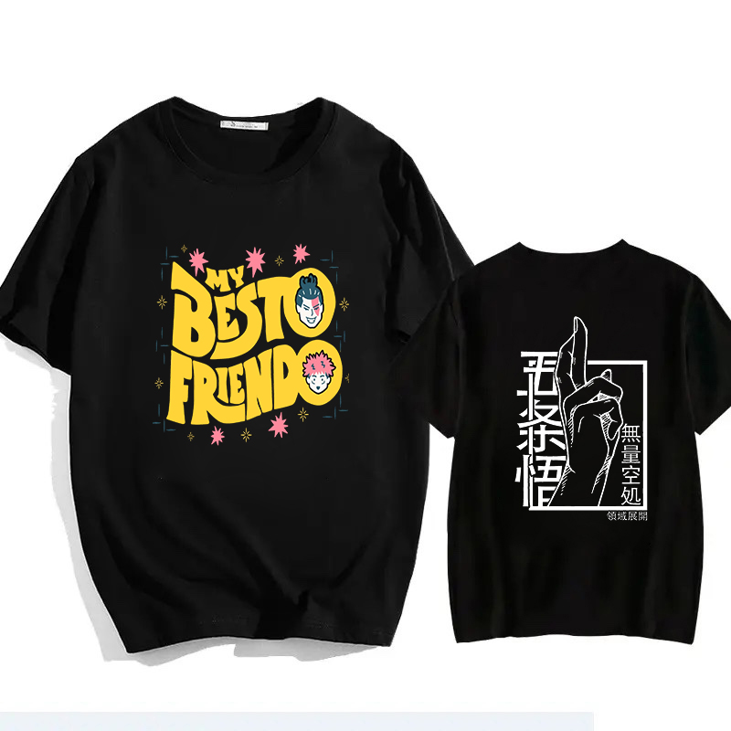 เสื้อยืดผ้าฝ้ายแท้ลายอนิเมะ จู - Summer 2026 Kids Clothing บทวิจารณ์และราคา