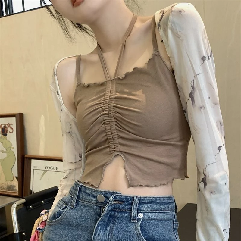 ชุดผู้หญิง Halter SEXY Crop To - Summer Clothing Young Women บทวิจารณ์และราคา