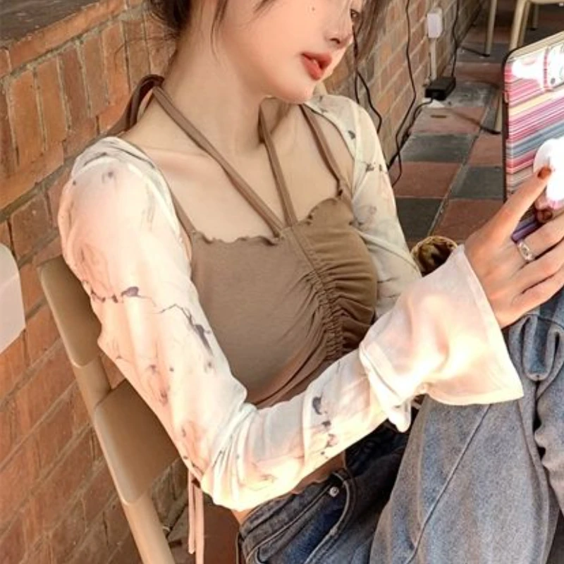 ชุดผู้หญิง Halter SEXY Crop To - Summer Clothing Young Women บทวิจารณ์และราคา