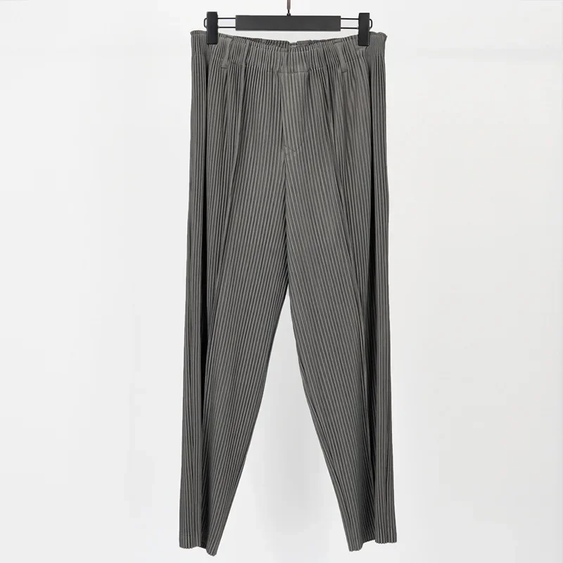 Miyake จีบสบายๆกางเกงผู้ชายญี่ - Summer Clothing Men 2025 บทวิจารณ์และราคา