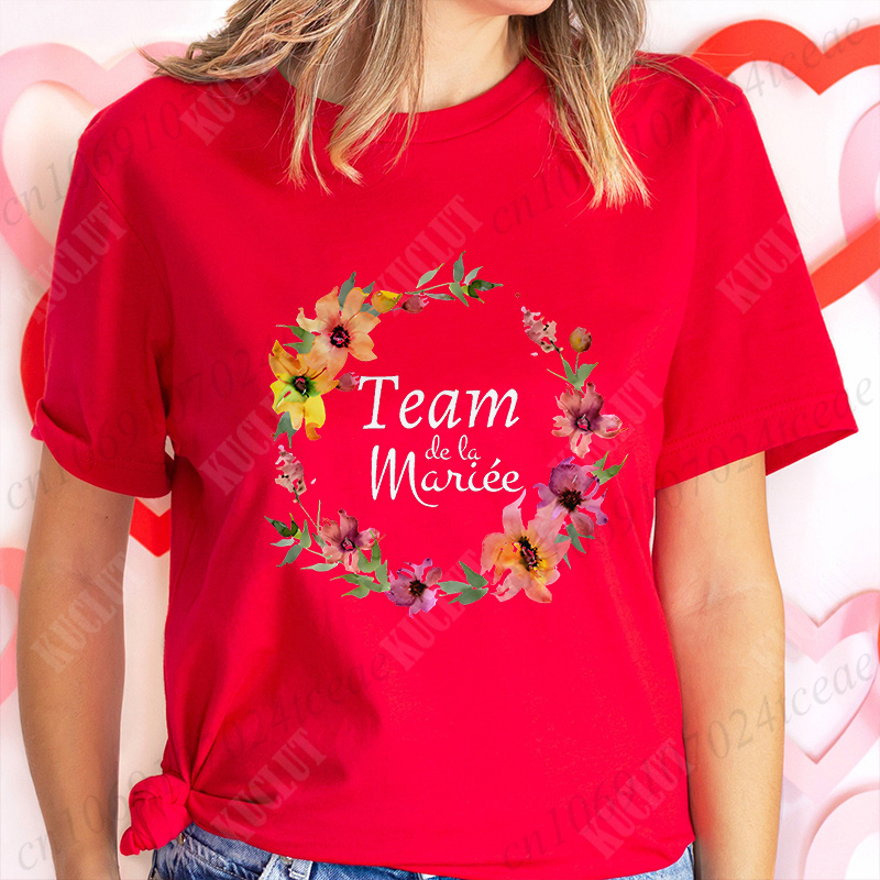 เสื้อยืดงานแต่งงานสำหรับเจ้าสา - Summer Clothing In French บทวิจารณ์และราคา