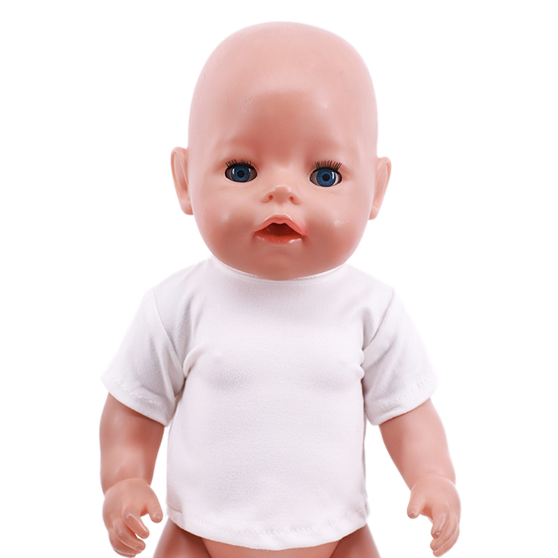 เสื้อผ้าตุ๊กตาเสื้อยืดฤดูร้อนผ - Summer Clothing Newborn บทวิจารณ์และราคา