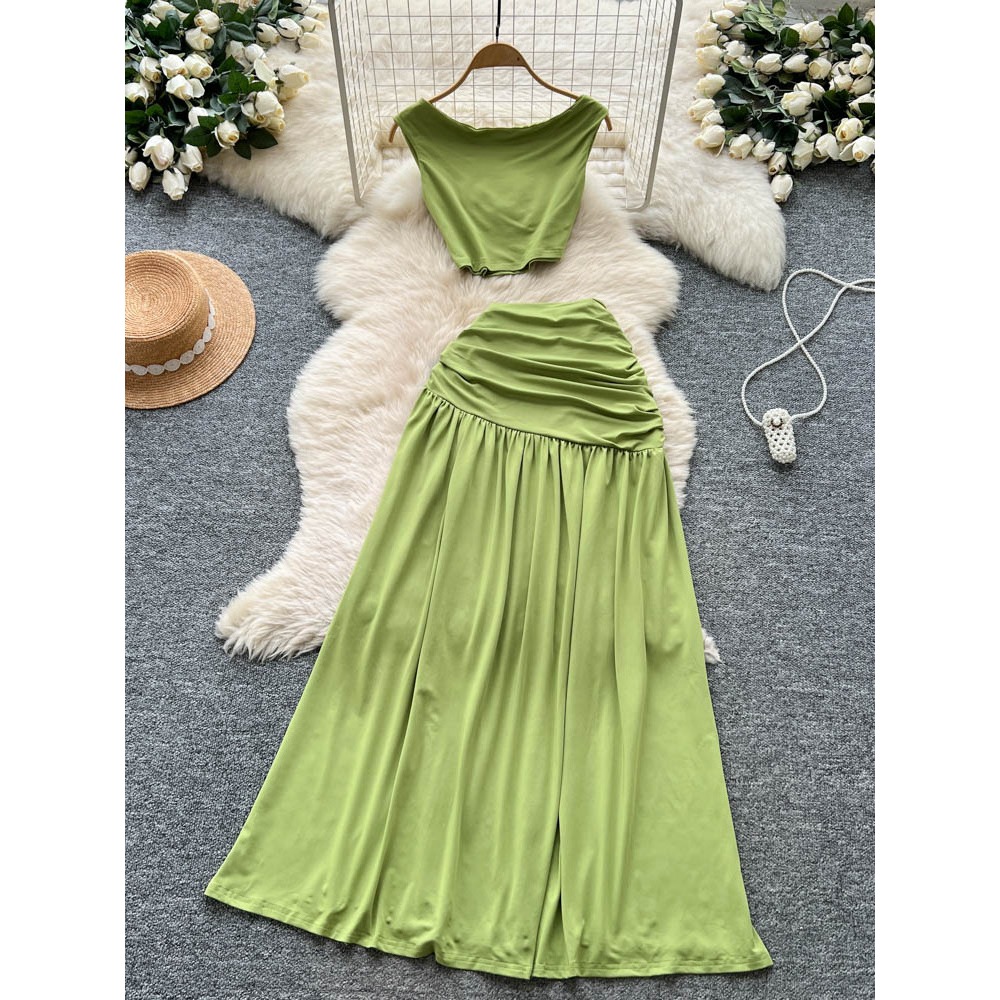 ชุดเดรสสไตล์วินเทจเก๋ไก๋ แขนกุ - Summer Clothing Vintage บทวิจารณ์และราคา
