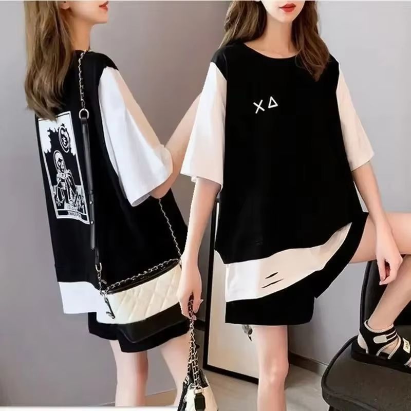 ชุดกีฬาลำลองผู้หญิงไซส์ใหญ่ 2  - Summer Clothing Wear บทวิจารณ์และราคา