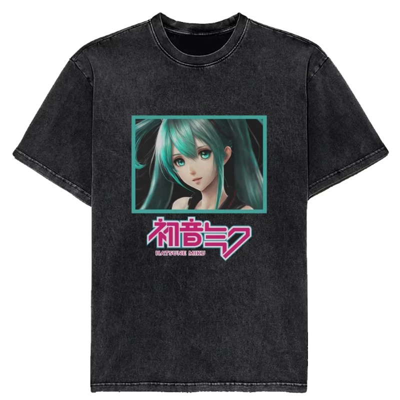 เสื้อยืดลายกราฟิก Hatsune Miku - Japanese Summer Clothing Men บทวิจารณ์และราคา