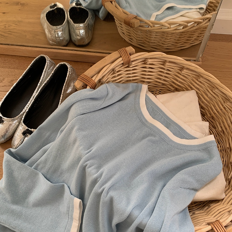 เสื้อผู้หญิงคอโอ แขนยาว ผ้าฝ้า - Summer Clothing Petite บทวิจารณ์และราคา