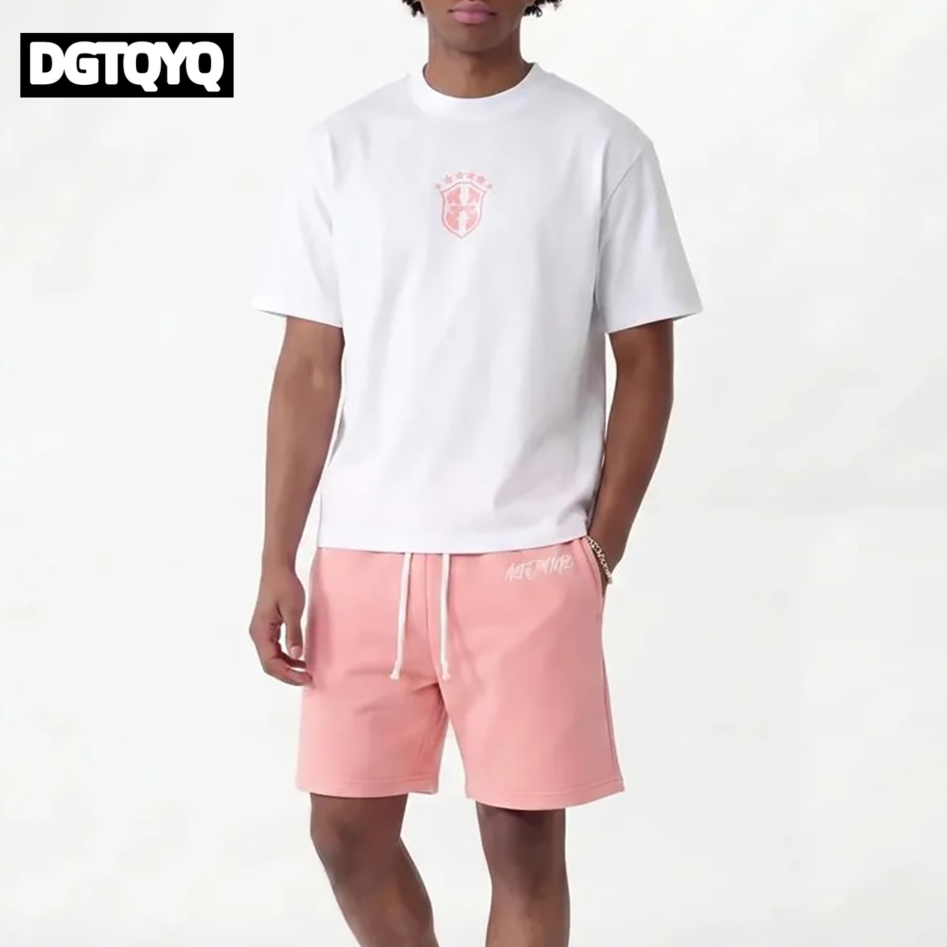 ชุดเซ็ตเสื้อยืดคอกลมพิมพ์ลายกั - Summer Clothing Petite บทวิจารณ์และราคา