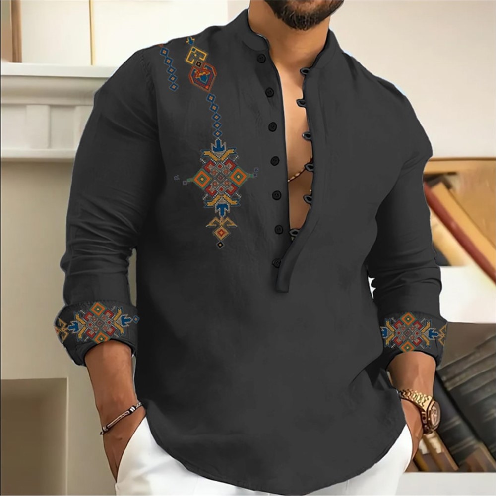 2025 ฤดูร้อนชายเสื้อฮาวายแขนยา - Summer Clothing Men 2025 บทวิจารณ์และราคา