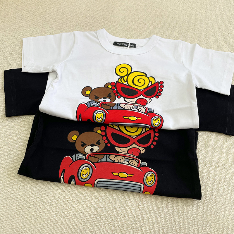 เสื้อยืดลายการ์ตูนน่ารักสไตล์ใ - Summer Clothing For Girls บทวิจารณ์และราคา