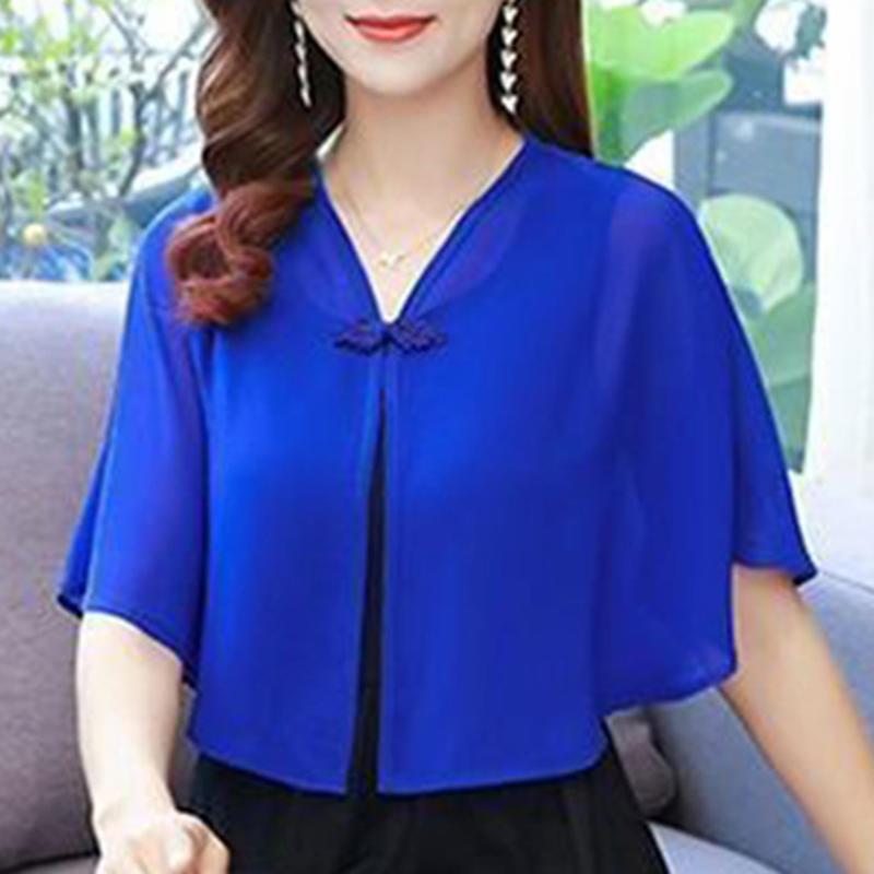 ฤดูใบไม้ผลิชีฟองสั้นสวมใส่ด้าน - Summer Clothing Wear บทวิจารณ์และราคา
