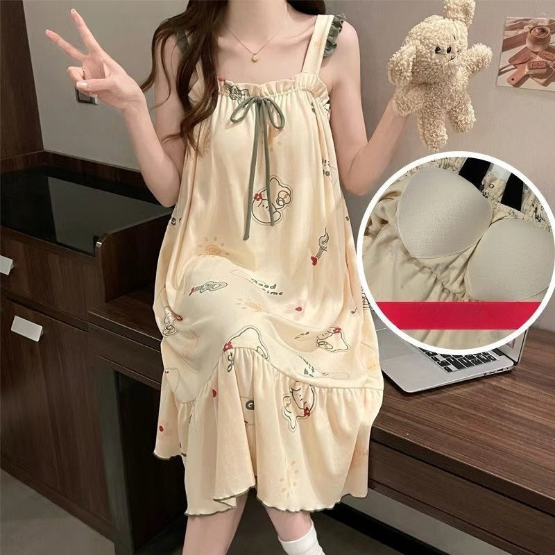 ชุดนอนเจ้าหญิงแสนหวานน่ารักสำห - Summer Clothing Young Women บทวิจารณ์และราคา