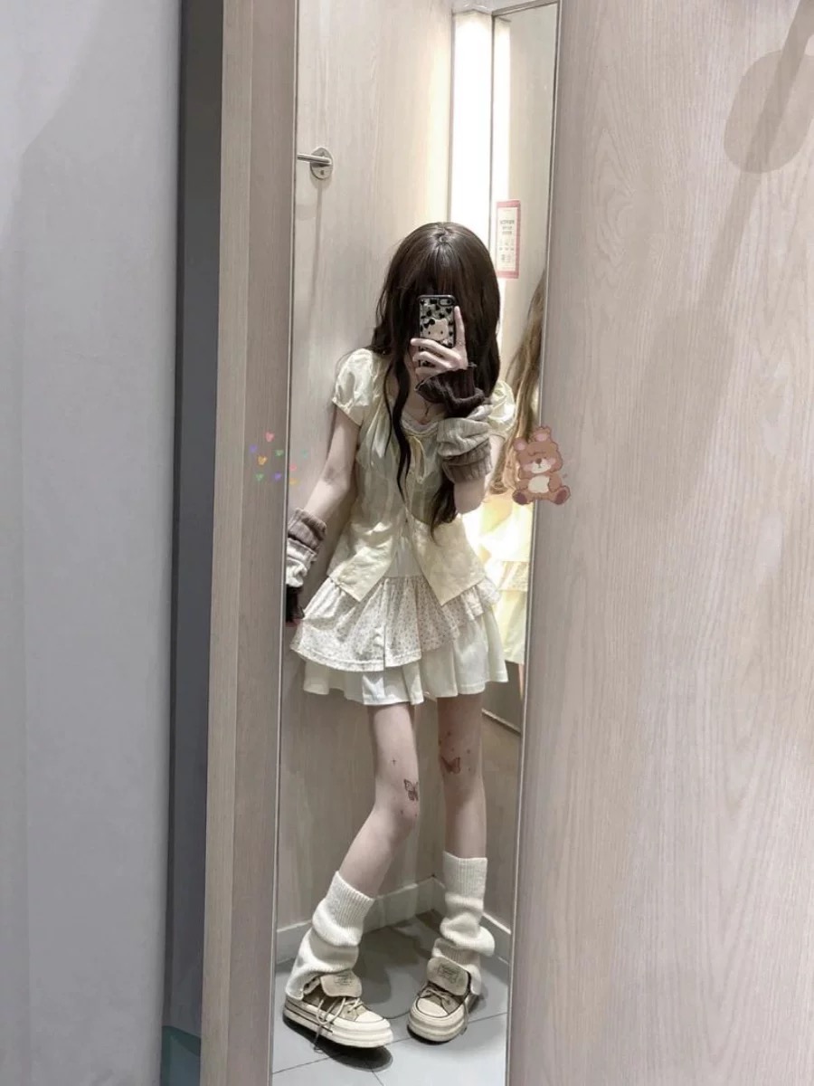 ชุดเซ็ตสองชิ้นลายดอกไม้หวานๆ ส - Summer Clothing For Girls บทวิจารณ์และราคา