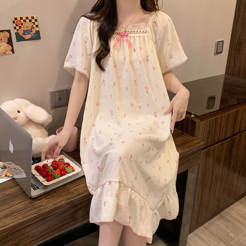 ชุดนอนสไตล์เจ้าหญิงไซส์ใหญ่ ชุ - Summer Clothing Sale Women บทวิจารณ์และราคา
