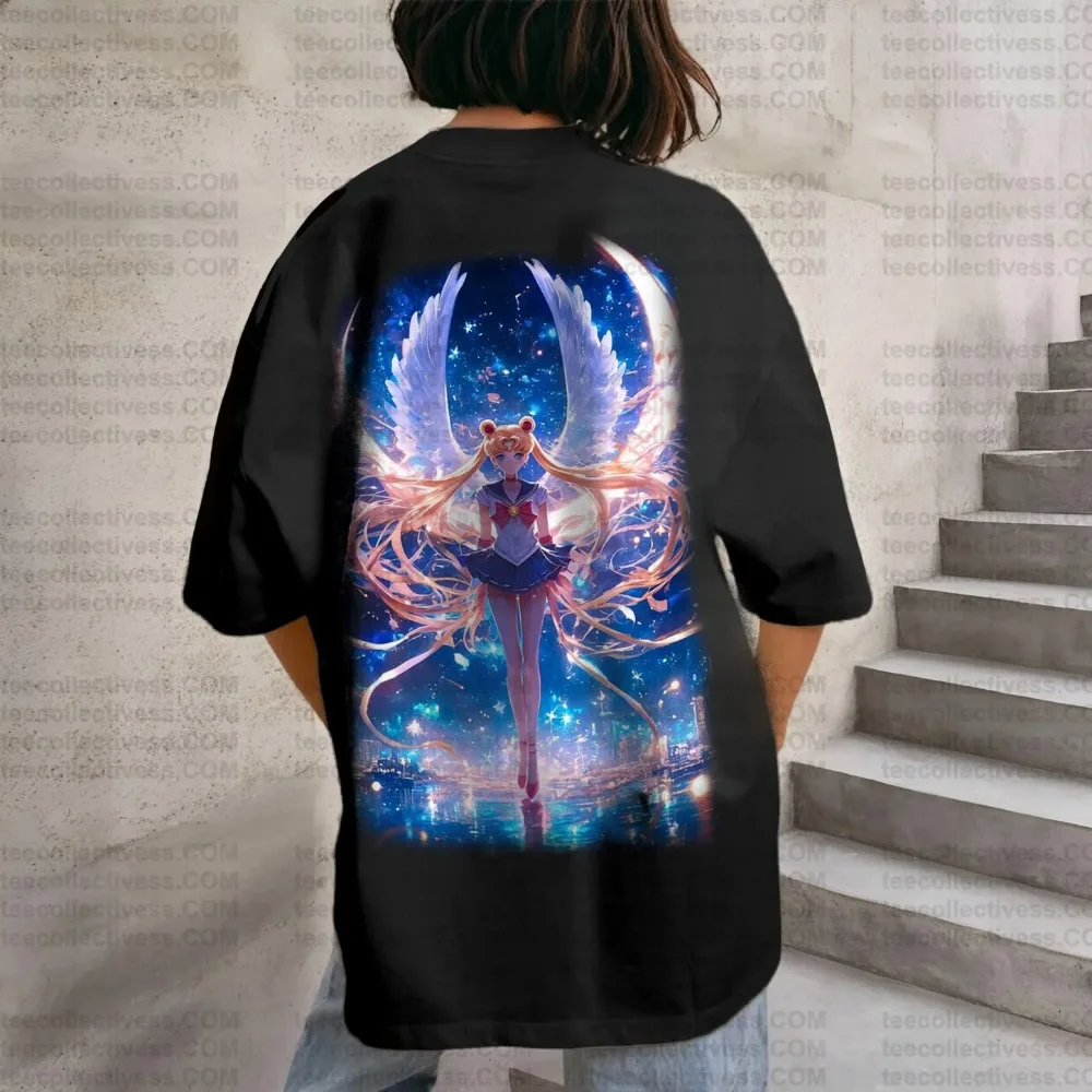 เสื้อยืดอนิเมะเซเลอร์มูนสไตล์ฮ - Summer Clothing Men 2025 บทวิจารณ์และราคา