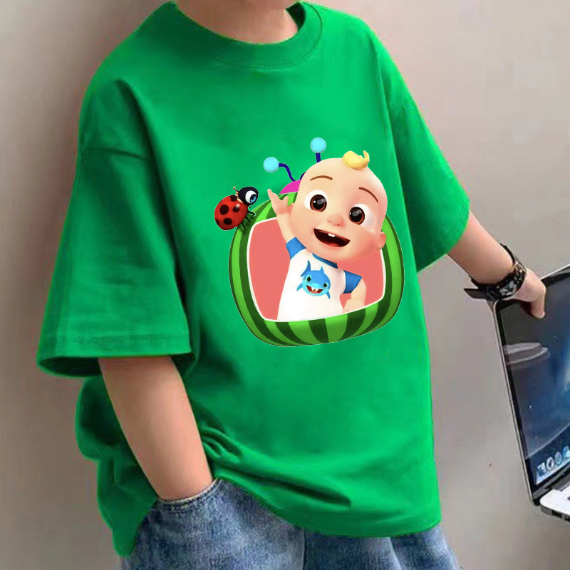 เสื้อยืดเด็กโคโคเมลอนส์ลายการ์ - Summer Clothing For Girls บทวิจารณ์และราคา