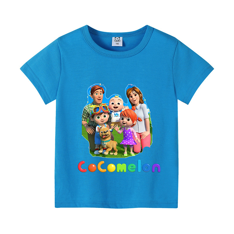 เสื้อยืดเด็กโคโคเมลอนส์ลายการ์ - Summer Clothing For Girls บทวิจารณ์และราคา