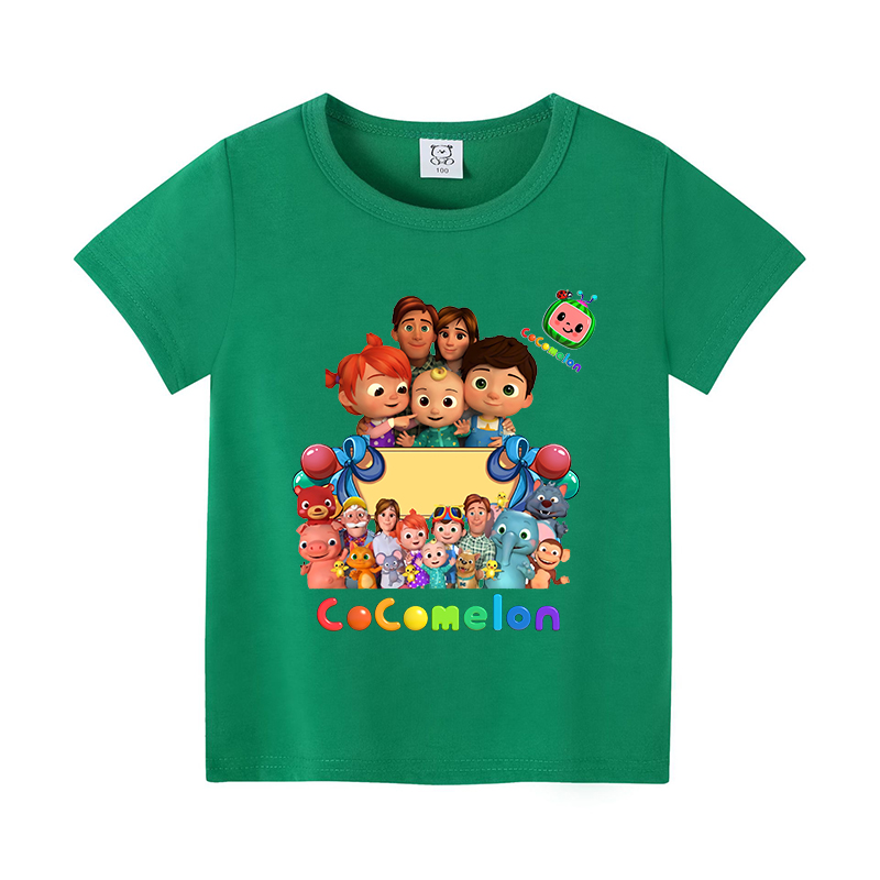 เสื้อยืดเด็กโคโคเมลอนส์ลายการ์ - Summer Clothing For Girls บทวิจารณ์และราคา