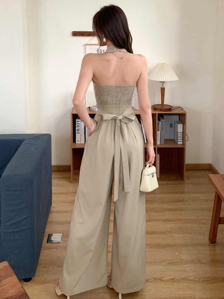 จั๊มสูทแขนกุดสไตล์ฝรั่งเศสสำหร - Summer Clothing In French บทวิจารณ์และราคา